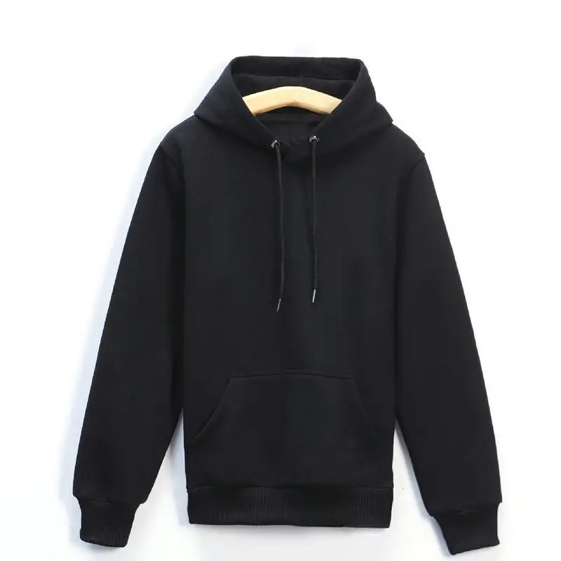 Unbranded Custom Logo Sweatshirt Hooded Pullover Solid 4
