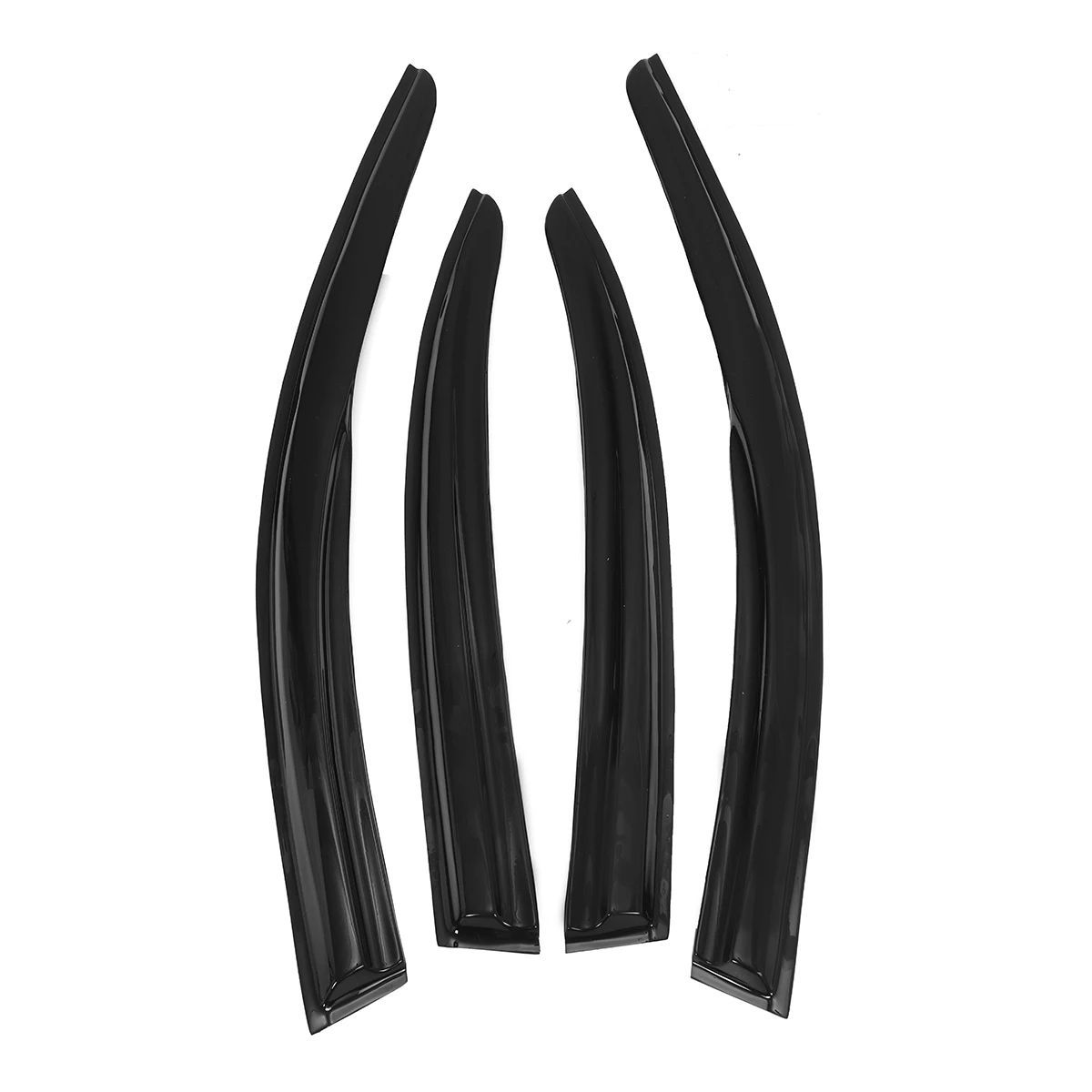 

4PCS Car Side Window Visors Sun Rain Guard Vent Deflectors Deflectors Tinted For Skoda For Octavia MK4 2020+ Awnings Shelters