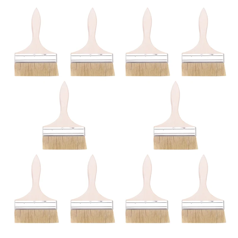 

ABWZ-10 шт., 220 х 135 мм, широкая щетина, деревянная ручка, кисть для рисования, инструмент для рисования стен