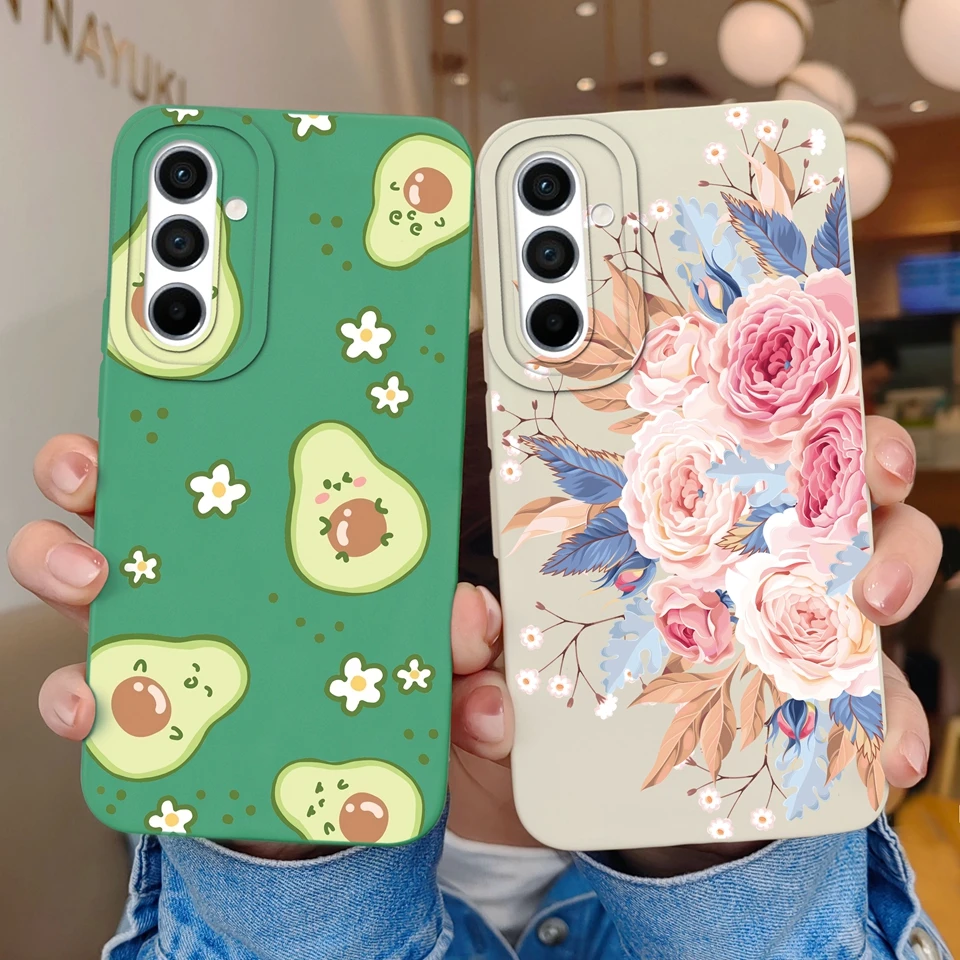 Case For Samsung A52 A52S A53 A54 Beautiful Sunflower Silicone Non-slip Protective For Samsung Galaxy A 52 A 52S A 53 A 54 Funda