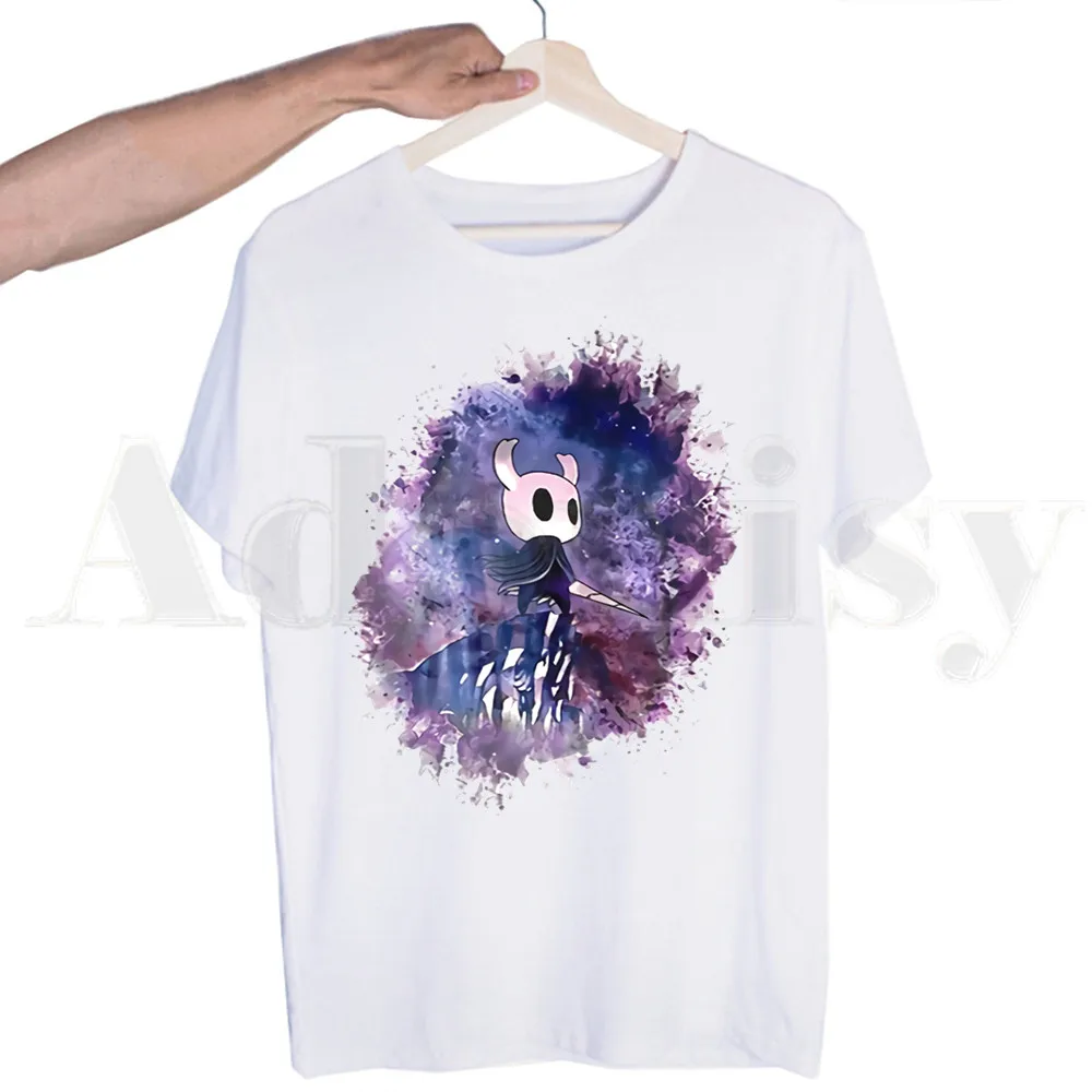 Nowość Hollow Knight Games Cartoon Fashion t-shirty męskie moda letnia t-shirty koszulki Streetwear Harajuku śmieszne