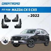 Guardabarros delanteros y traseros para coche, accesorios para Mazda CX 5 CX5 2022