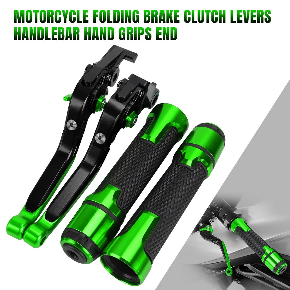 

For KAWASAKI Z1000 R Z1000SX 2017 2018 2019 2020 Motorcycle Brake Clutch Levers Handlebar Handle bar Hand Grips Ends Parts