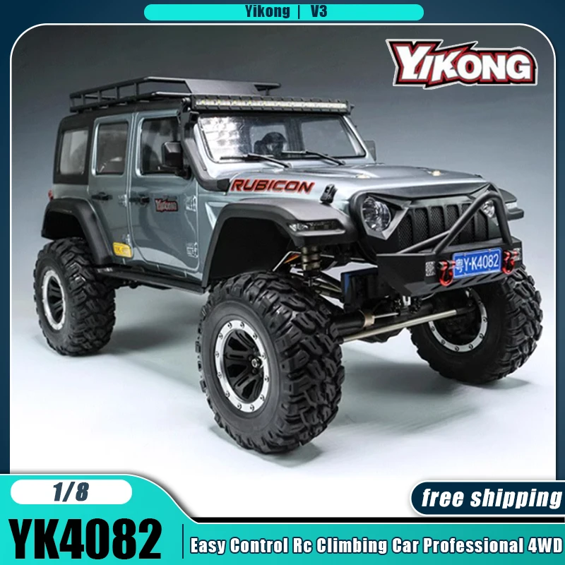Yikong Yk4082 V3 1/8 Rc Car 4WD RC Climbing Vehicle Off Road with