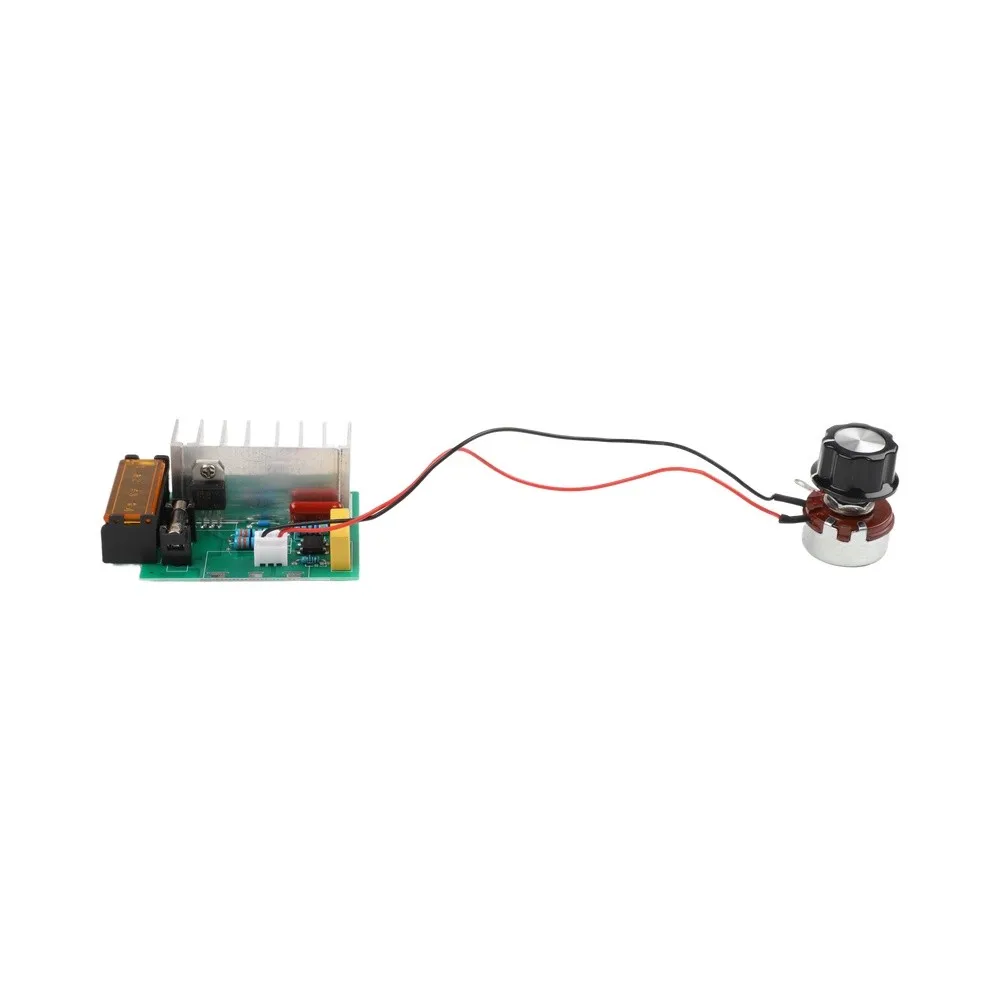For DIY Electronics Projects 4000W Voltage Regulator Voltage Regulator Adjustable Voltage Module External Potentiometer Included
