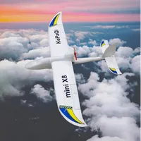 Surfer X8 Mini RC Airplane Fixed Wing EPO Foam Glider for Entry-level Training and Floating Rc Beginner Trainer Plane Build Kit