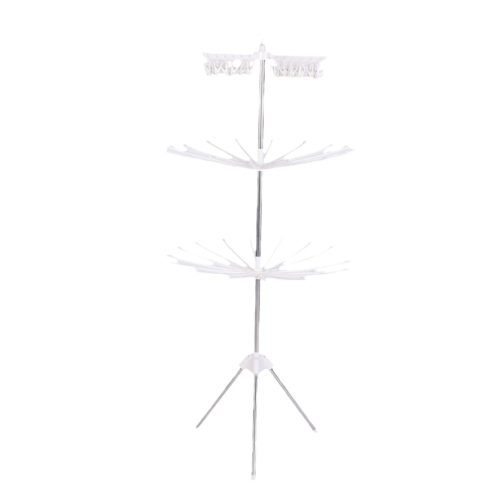 360 Degree Rotating Stainless Steel Clothes Drying Rack