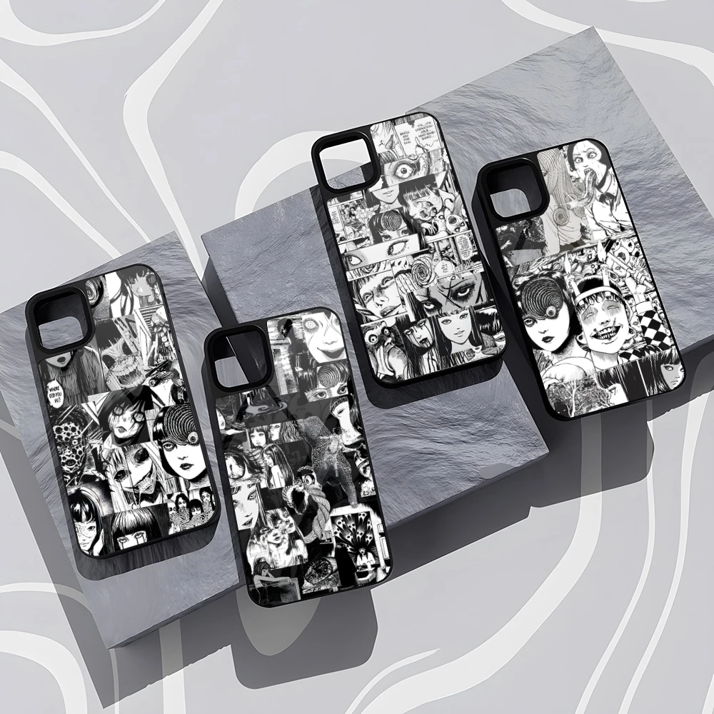 Junji Ito Horror Hot Comics Phone Case PC+TPU For Samsung Galaxy S10 S30 S24 S22 S20 S21 S23 Plus Ultra Cover