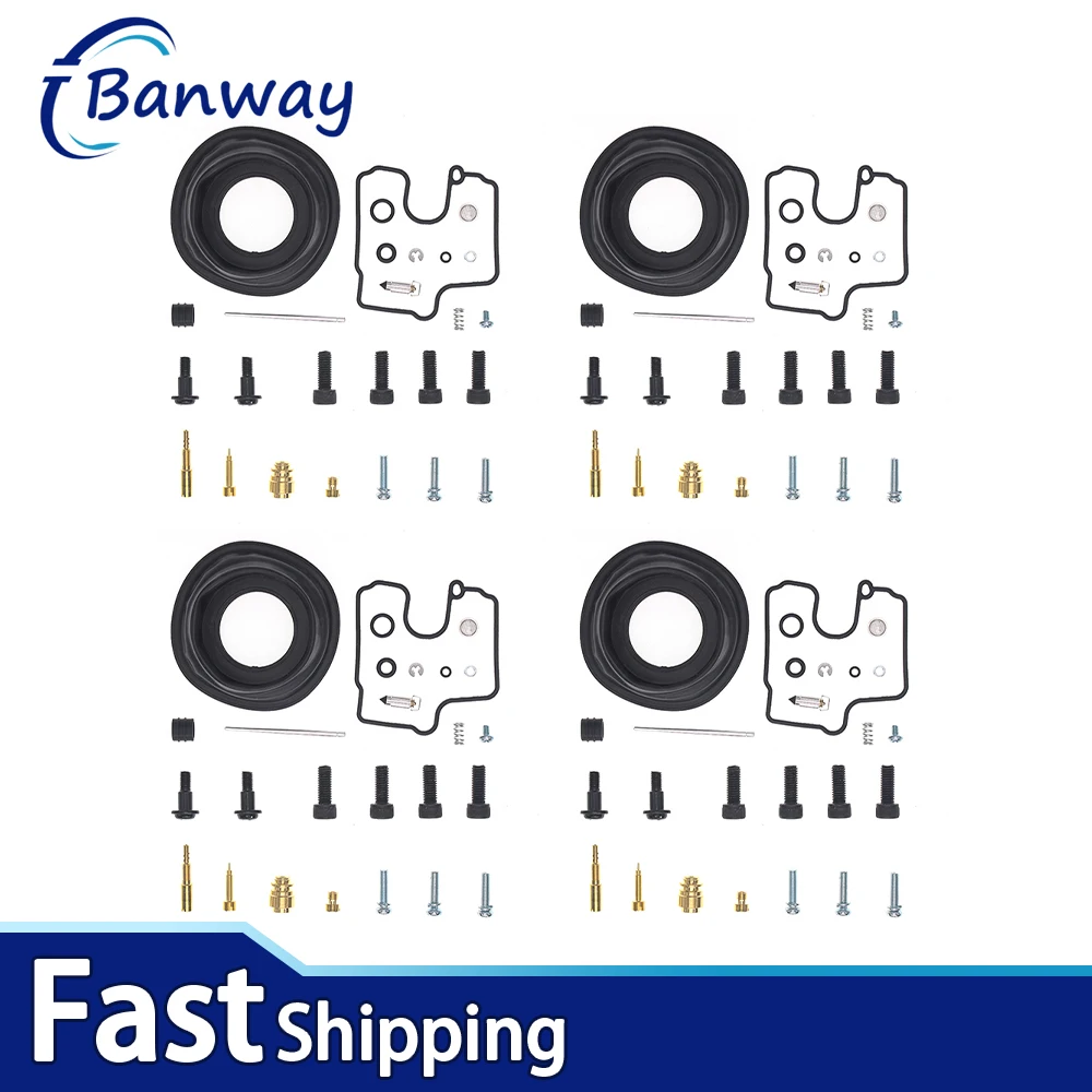 

4x Carb Gaskets Repair SIT for YAMAHA ROYAL STAR MIDNIGHT VENTURE 1300 XVZ1300