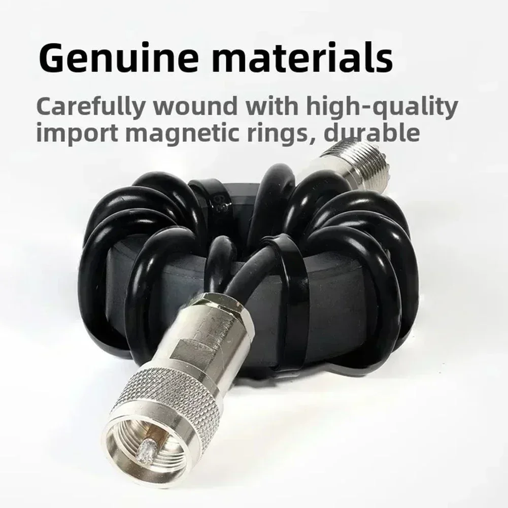 

Магнитное кольцо катушки дроссельной катушки 1,8-30 МГц подходит для HF коротковолнового радио для электрооборудования, аксессуар для инструментов