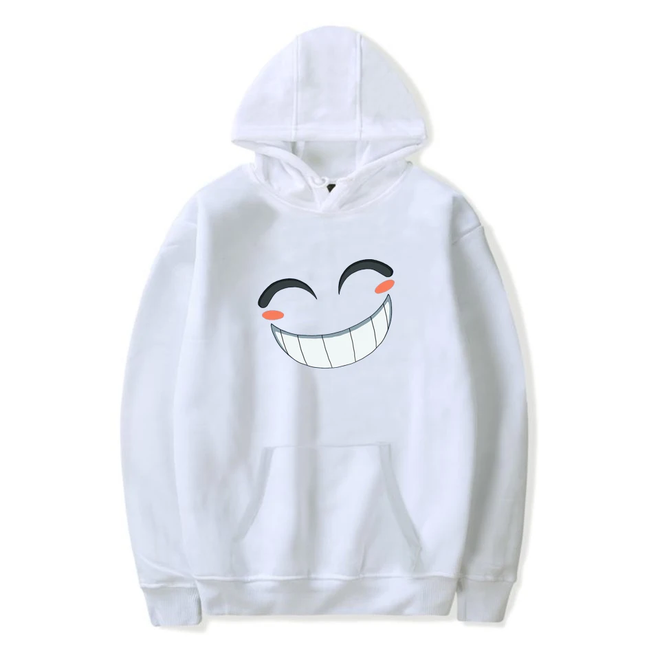 

New Cute Calixd Merch Hoodie Smile 3D Pullover Kawaii Blue Hoodie For Women Men Casual Streetwear Clothes Hip Hop Kids Pullover