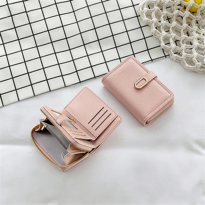New Classic Retro Coin Purse, Minimalist Solid Color Mini Wallet, Portable Coin Bag, Versatile Card Holder