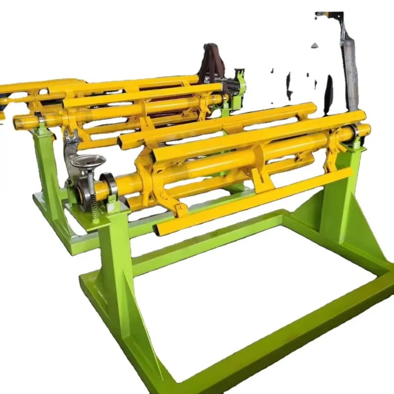 5-10 ton uncoiler coil uncoiler steel strip manual uncoiler roll forming factory