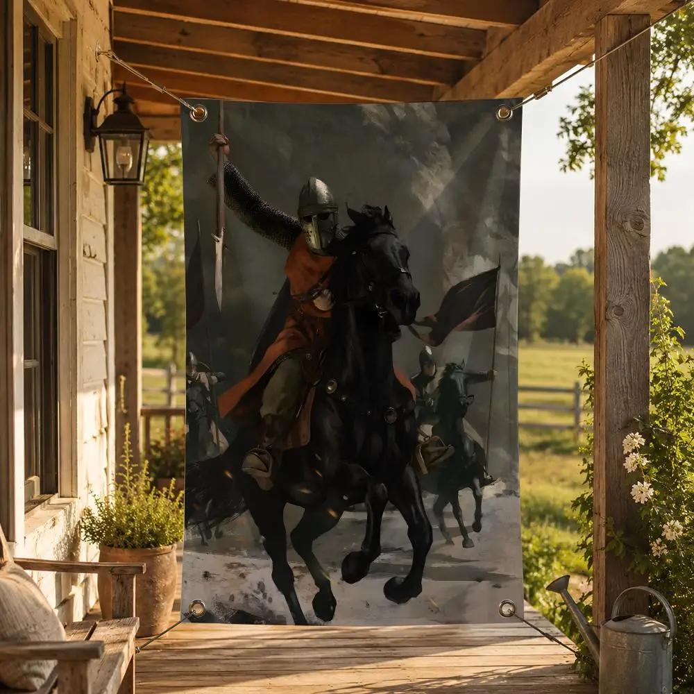 Game M-Mount and Blade Flags Decorative Flag Banner for Indoor Outdoor Wall Garden Yard Porch Patio Home Party Decor
