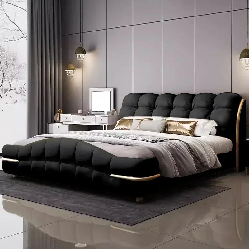 

Queen Frame Double Bed Luxury King Size Modern Hotel Twin Double Bed Princess Modern Letto Matrimoniale Bedroom Furniture