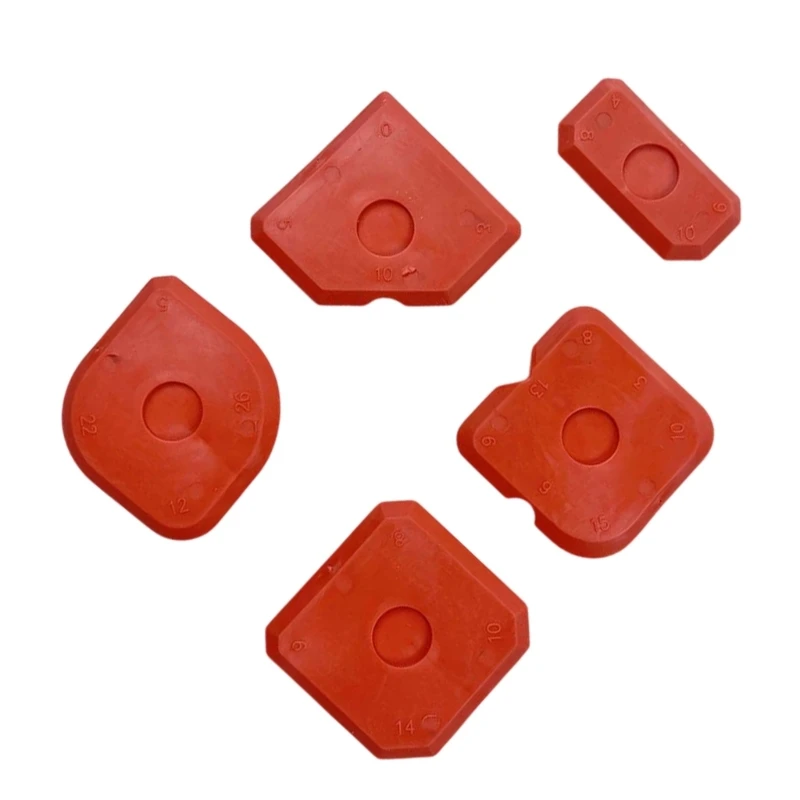 Set Alat Caulking Sealant Penyegel untuk Silicone Sealant Grout Finishing Sealing Scraper Silicone Profiling Dropship