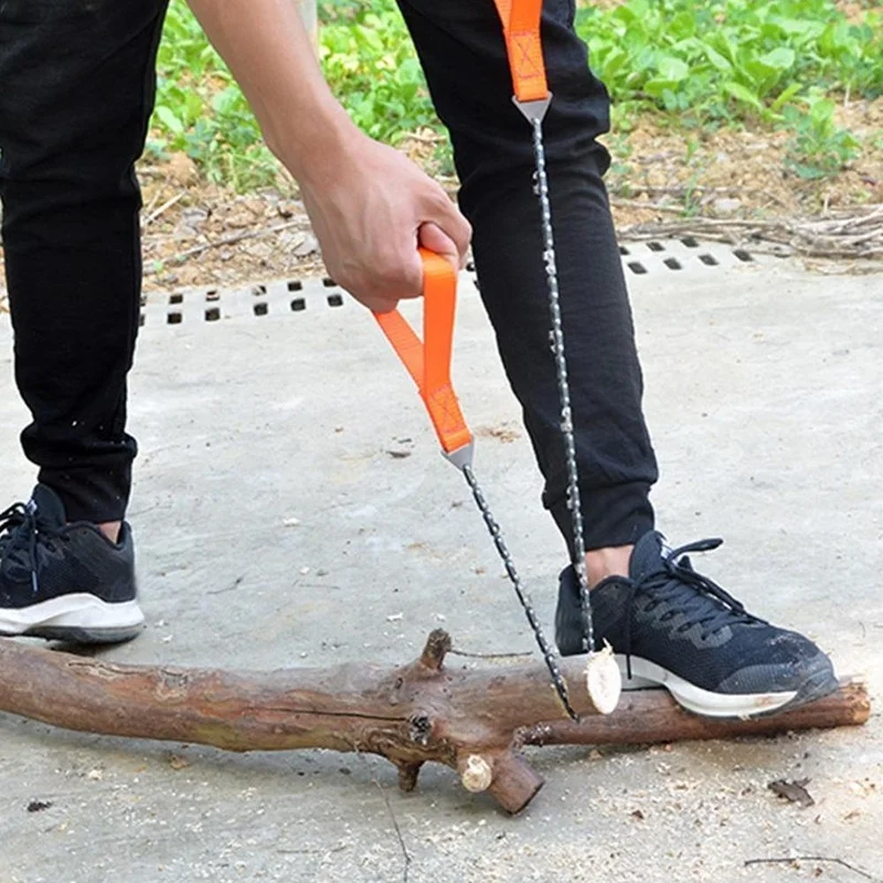 Di Động Sống Còn Cưa Xích Cưa Xích Khẩn Cấp Cắm Trại Đi Bộ Dụng Cụ Bỏ Túi Dụng Cụ Cầm Tay Túi Ngoài Trời Bỏ Túi Cưa Xích