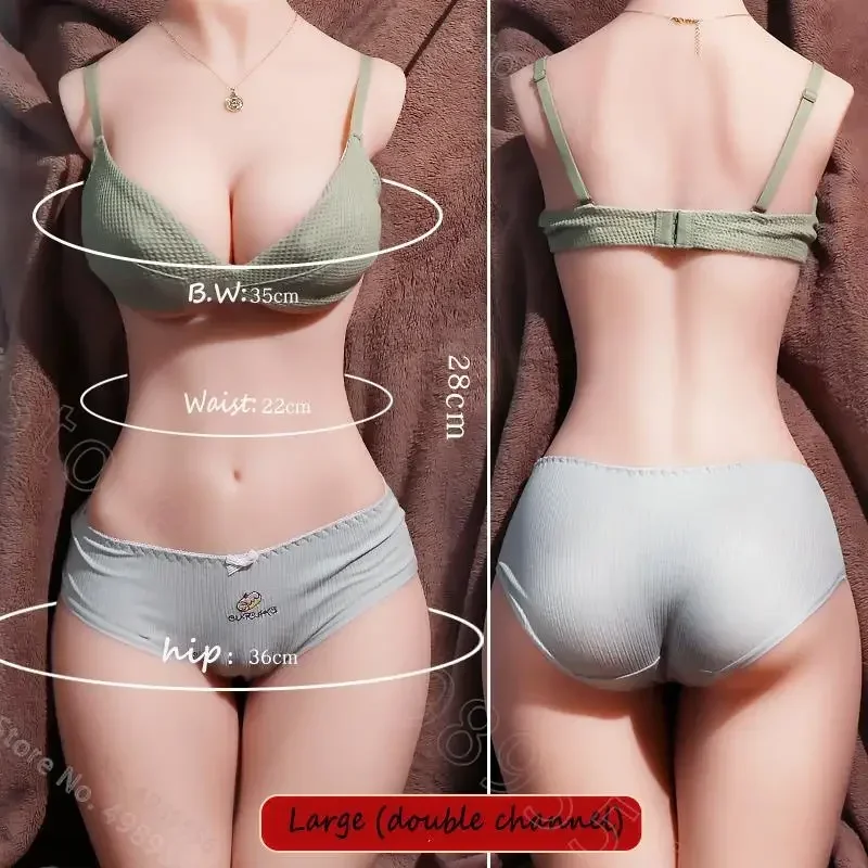 Realistic Half sex doll For man Adult Sex Toys Inflatable Love Dolls Silicone Soft Big Breasts Vagina Anal Metal Skeleton 18+