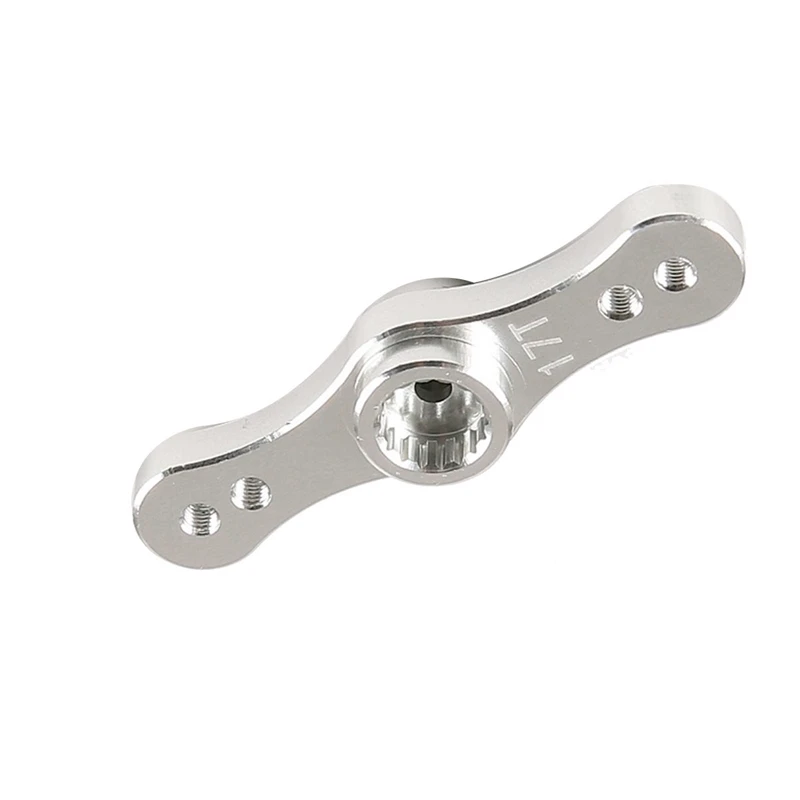 Brazo Servo de aleación CNC de doble cara, sistema de dirección simétrica, 15T, 17T, para escala 1/5, HPI Rovan Baja 5B, 5T, 5SC