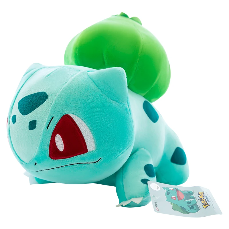 Big Size TAKARA TOMY Pokemon Bulbasaur Peluche Plush Toys Soft Pikachu Charmander Squirtle Pokemon Stuffed Toy Xmas Gift