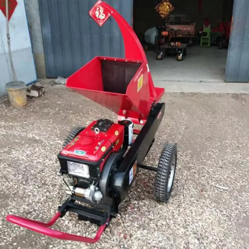 Factory Price Electric Garden Wood Chipper Shredders Machine Tree Branch Chipper for Forestry Machinery for Diesel