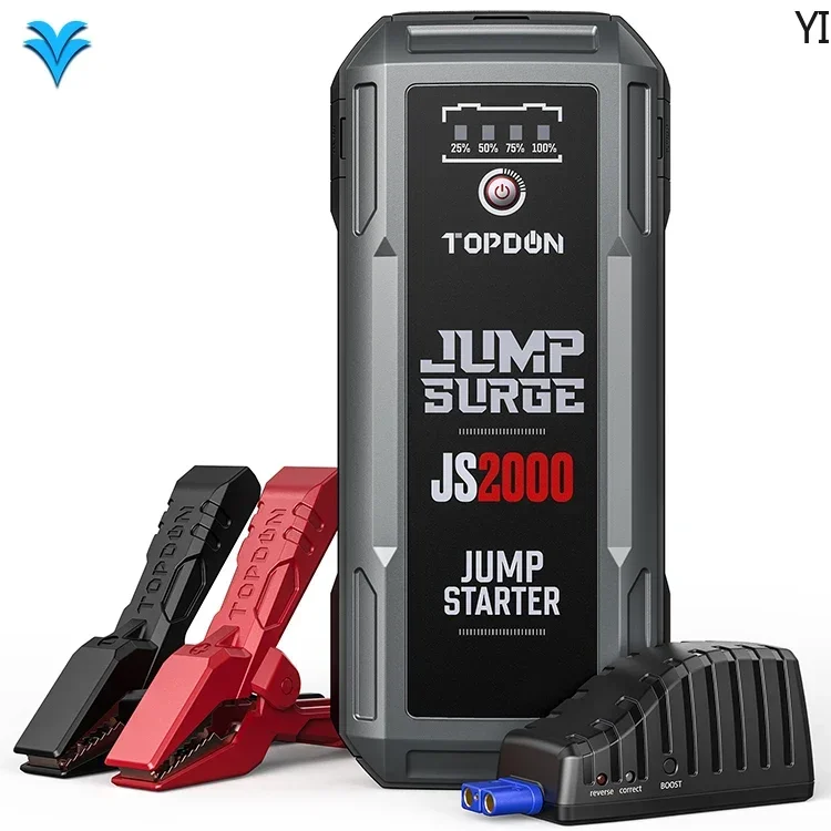 TOPDON JumpSurge2000 JS2000 Multi Function Portable Car Battery Jump Start Jumpstart Jumpstarter Jump Starter