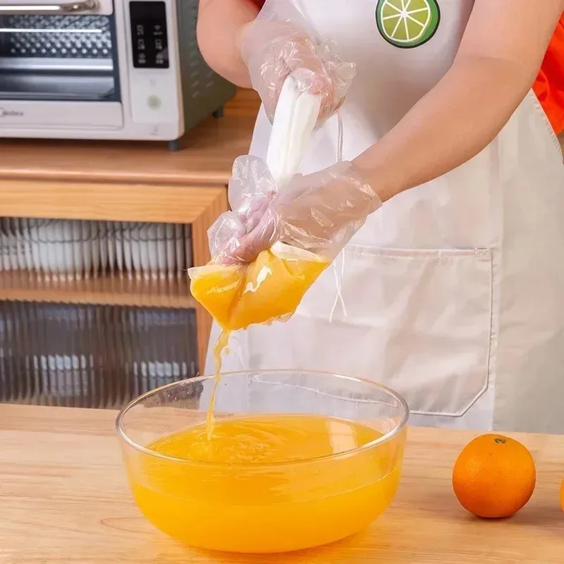 3/2/1Pcs Reusable Nut Milk Bags Strainers Unbleached Nylon Cheesecloth Bag Food Cheese Yogurt Filter Kitchen Fine Mesh Strainer - Image 3