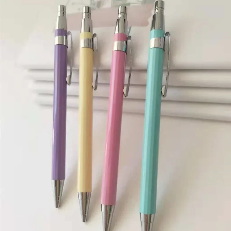 Full Metal Mechanical Pencil 0.5/0.7mm For Professional Painting And Writing School Supplies High Quality