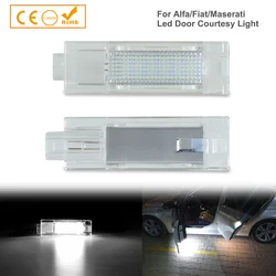 2x LED Trunk Luggage Door Glove Box Light For Alfa Romeo Giulia Stelvio Jeep Cherokee Maserati Levante Ghibli 50903631 60665239