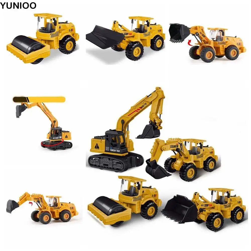 

Funny Plastic City Construction Excavator Models Crane Dump Truck Manual Skills Development Engineering Inertia Car Outdoor
