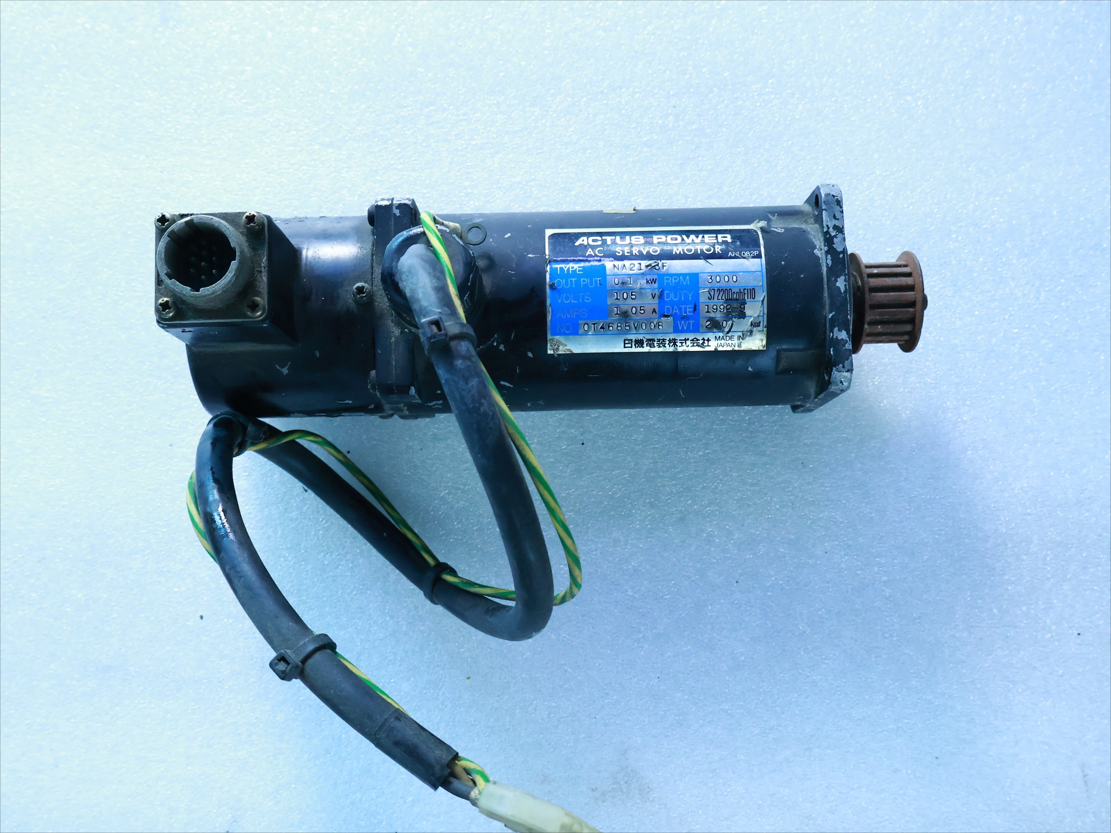 Used NA21-3F For Nikki Denso NA21-3F AC Servo Motor