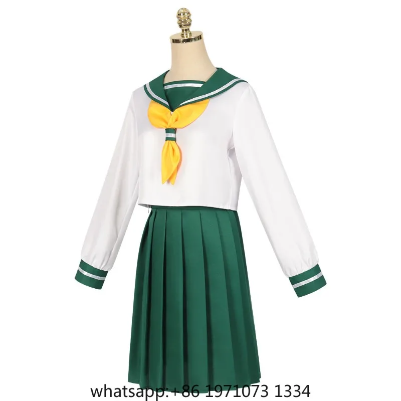 Hanabishi Haruka Cosplay Costume Wig Araga Kiwi Hiiragi Utena Anime Gushing Over Magical Girls JK Sailor Uniform Mahou Shoujo