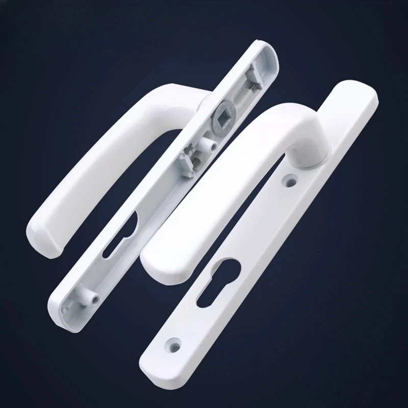 Door Lock Plastic Steel Door Aluminum Alloy Door Lock Casement Core Balcony 8530 Single Point Handle Lock  дверная ручка