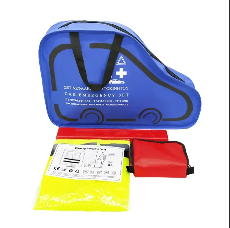 Saco de kit de primeiros socorros para carro de emergência Venda quente fábrica no atacado