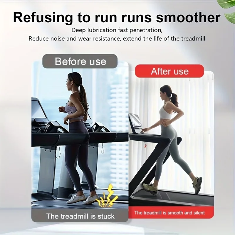 JOKJOK Treadmill Oil Precision Applicator For Running Belt Maintenance Low Noise Anti Wear Lubricant For Home Gym Equipment 60ML image 2