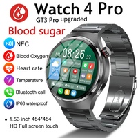 Huawei GT Series Smart Watch Men Watch 4 Pro AMOLED HD Screen Bluetooth Call GPS NFC Heart rate waterproof SmartWatch 2024 New