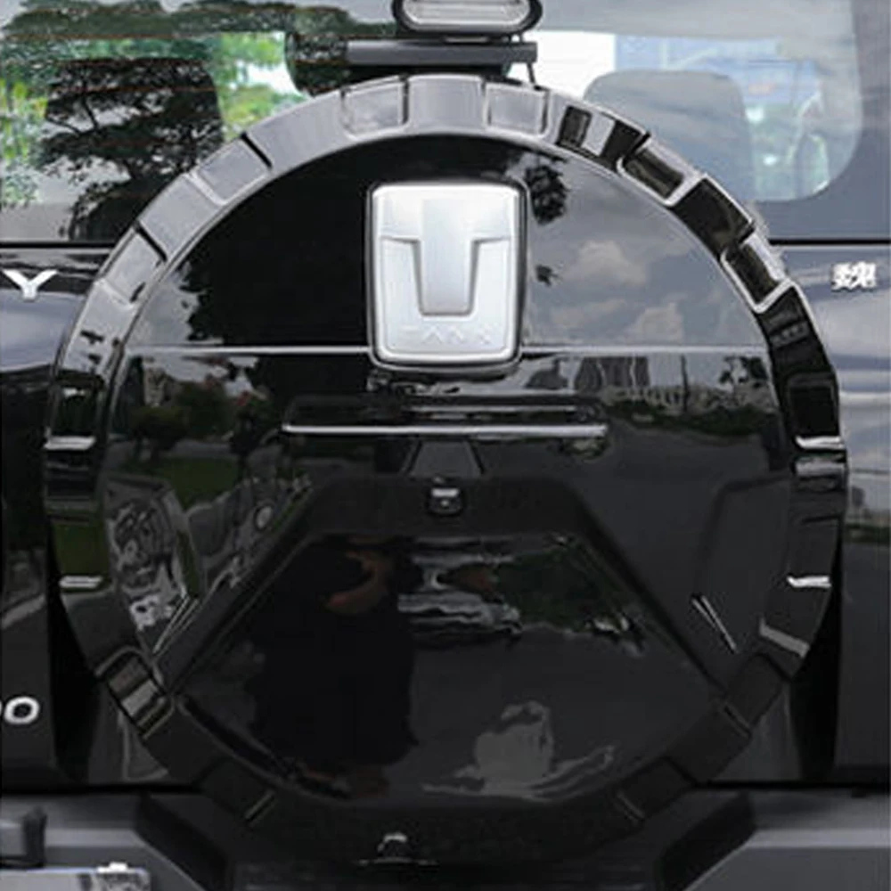 For Tank 300 Spare Tire Cover Rear Tailgate Spare Tire Shell Modification Tire Protection Cover Off-road City Version Decoration