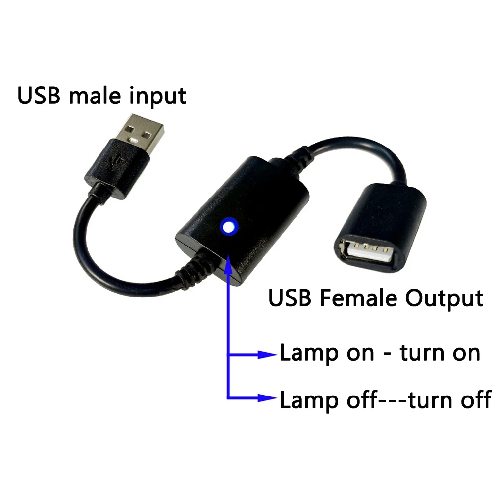 DC 5V USB Bezprzewodowy przełącznik zdalnego sterowania RF Sterownik Włączanie Wyłączanie zasilania Do taśmy świetlnej LED Lampka do czytania