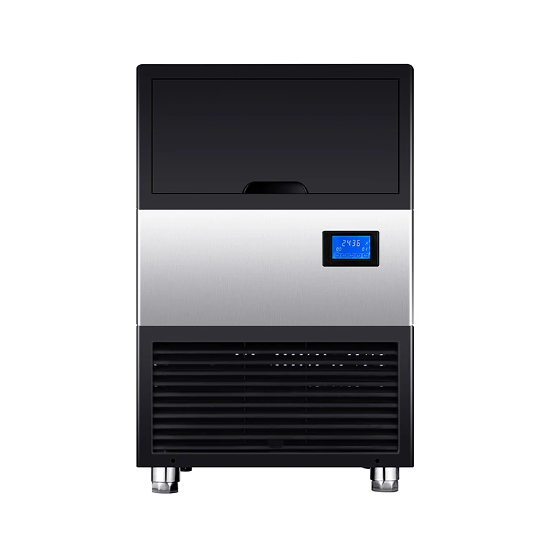 Mini Commercial Cylindrical Ice Maker, Small Tube‑Ice Machine for Café, Bubble Tea & Hotpot Restaurant view 3