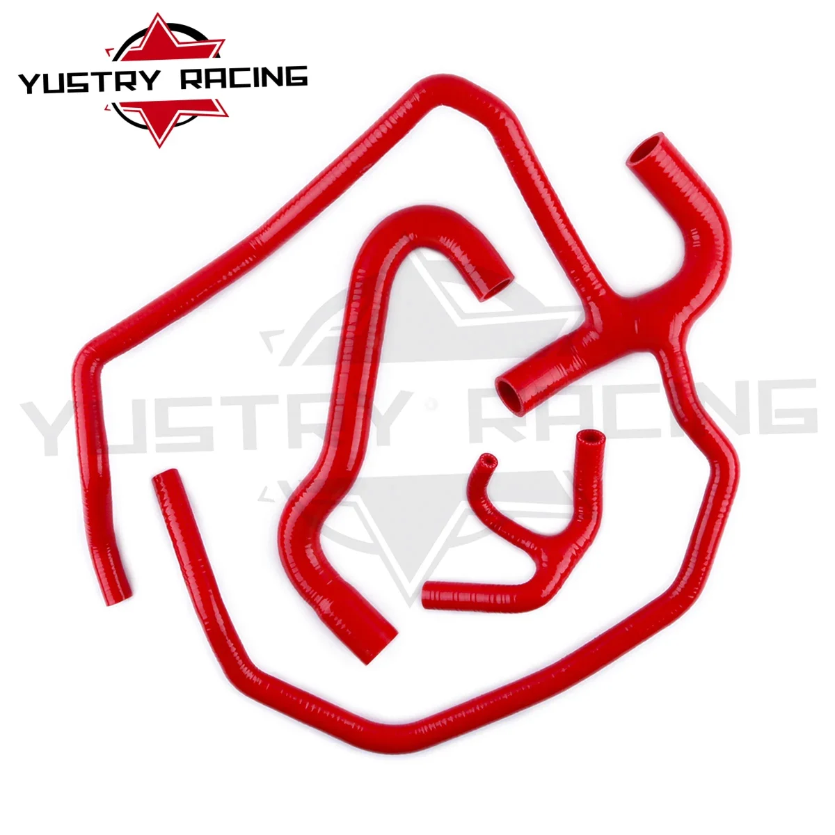 3PCS For Fiat Cinquecento 500 Sporting 1.1L Silicone Radiator Coolant Hose Kit Pipe