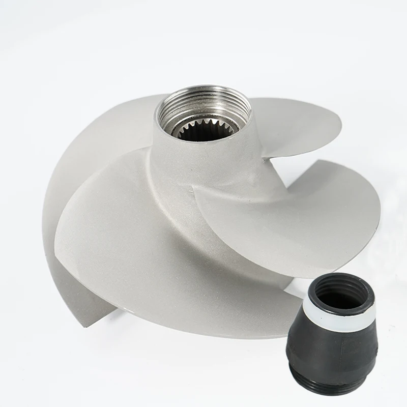 

High Thrust Jet Ski Impeller for BRP GTI 130/GTI SE 130&170/GTX 170/Wake 170 4-Blade PWC Pump Impeller 155.5mm