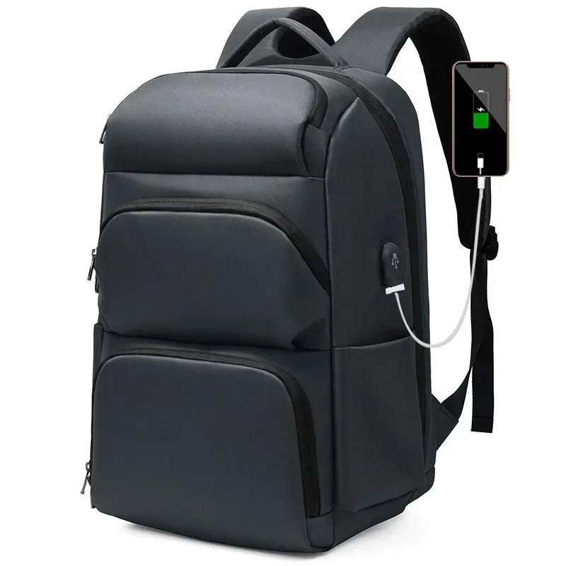 

Anti-theft Casual Men's Backpack USB Oxford Cloth Material Multifunctional Large-capacity outdoor Travel Laptop Student Bags