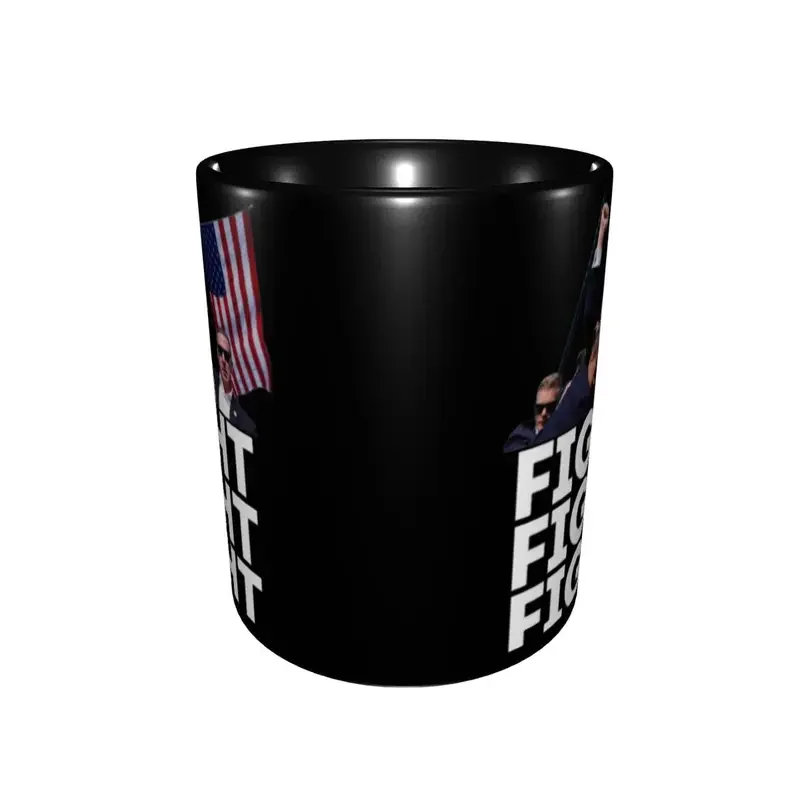 Cool Supoort Donald Trump President Coffee Cup Merch Party Shooting Trump Fight Mugs