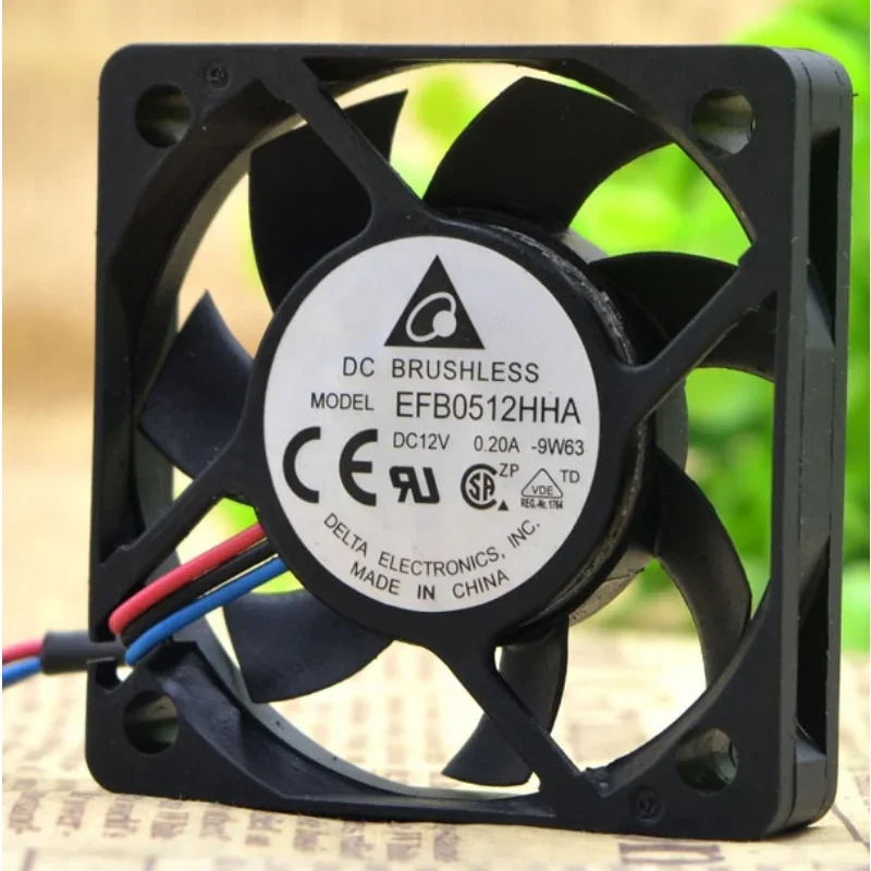 Original Ball Fan For Delta EFB0512HHA 12V 0.2A server cooling fan 5010 5cm 50 * 50 * 10mm