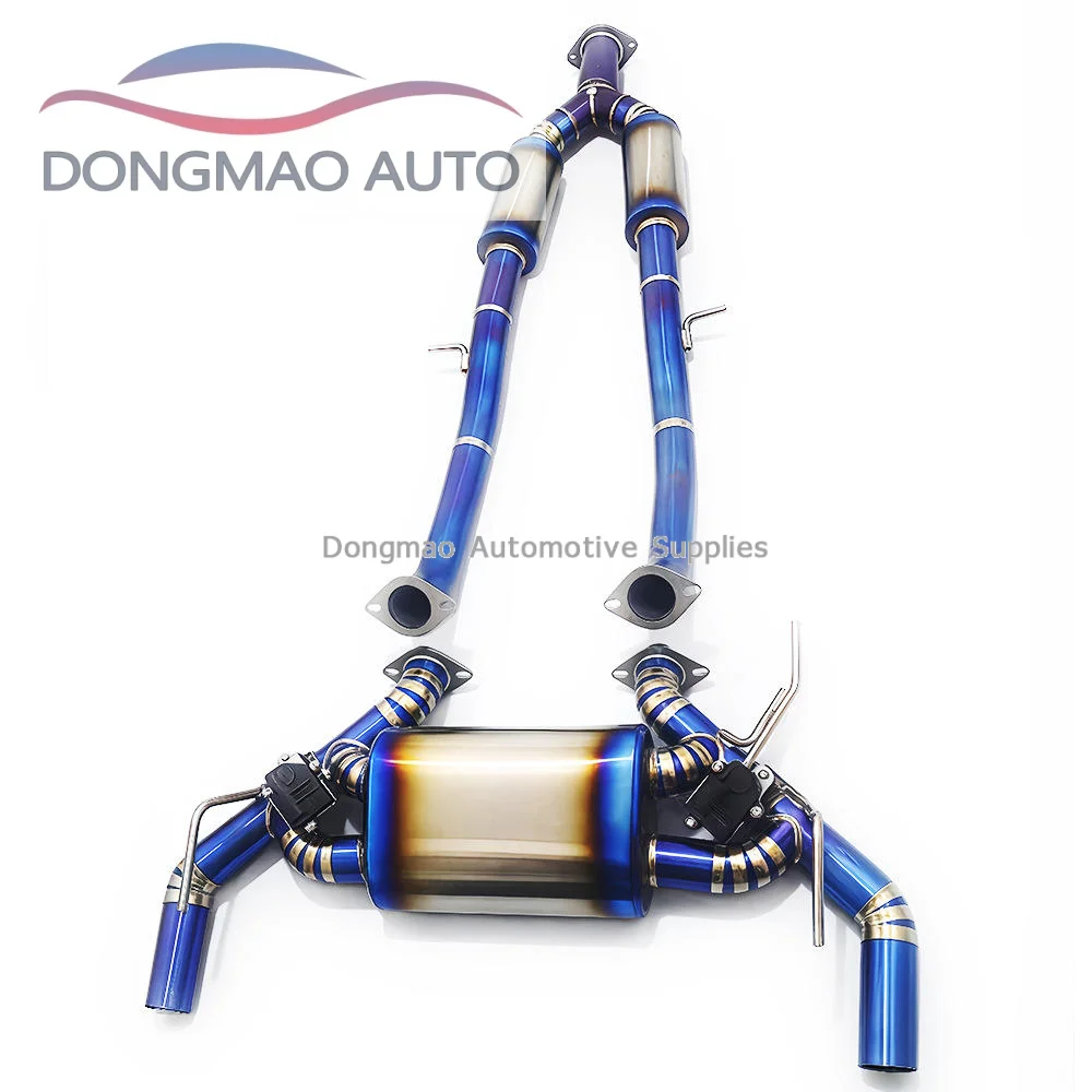 Suitable for Nissan 370Z 3.7l 2009-2016 titanium alloy with valve exhaust performance Cat Back system customization