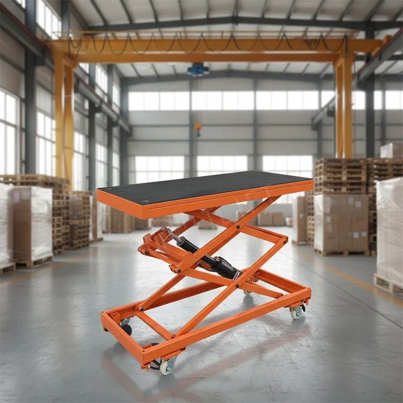 250kg 1.5m Electric Lifting Horse Stool Indoor  Lightweight Folding Mobile Hydraulic Workbench Lifter High-Quality