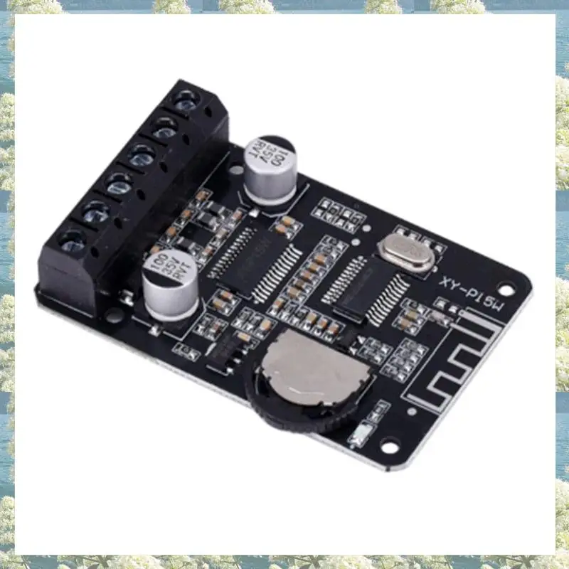 New-3X 20W Stereo Bluetooth Power Amplifier Board 12V / 24V High Power Digital Power Amplifier Board XY-P15W Without Shell