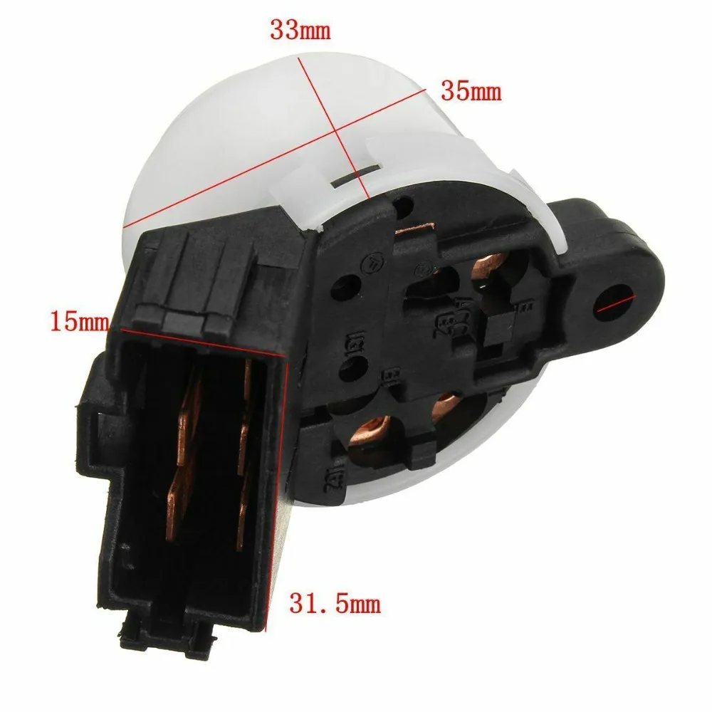 สวิตช์กุญแจ MR449457 6 ขา MN113754 MBK1018 สำหรับรถยนต์มิตซูบิชิ แลนเซอร์ ปี 2002-2013 และเอาท์แลนเดอร์ สปอร์ต ปี 2011-2012 ของใหม่