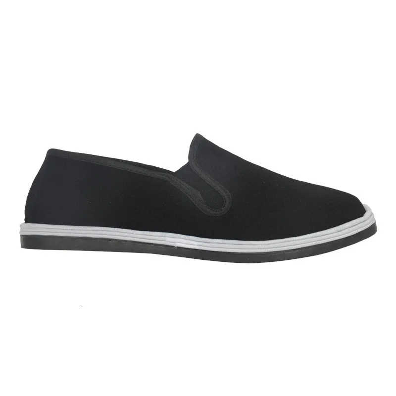 Black Cotton Shoes Chinese Kung Fu shoes Wing Chun Tai Chi Slipper Martial Art Pure Cotton Shoes Wushu Kungfu Martial Arts Flats