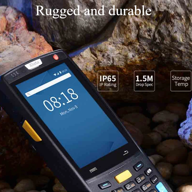 Terminal Portátil de Venta Caliente con Carga Rápida, IP67, Android, Terminal de Pago Portátil